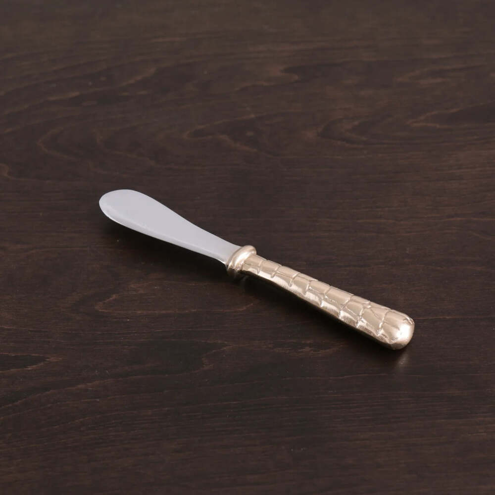 Sierra Modern Croc Spreader - Gold by Beatriz Ball