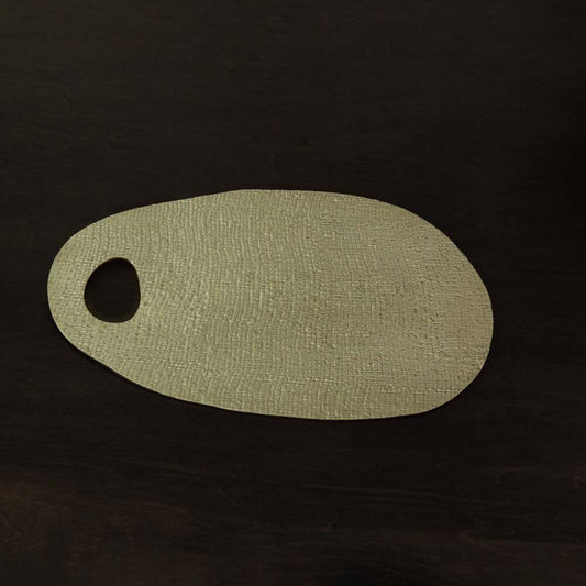 Sierra Modern Plano Extra Large Oval Platter - Gold by Beatriz Ball