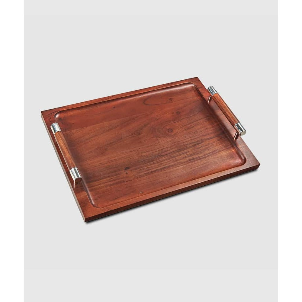 Sierra Wood Tray with Handles by Mary Jurek Design