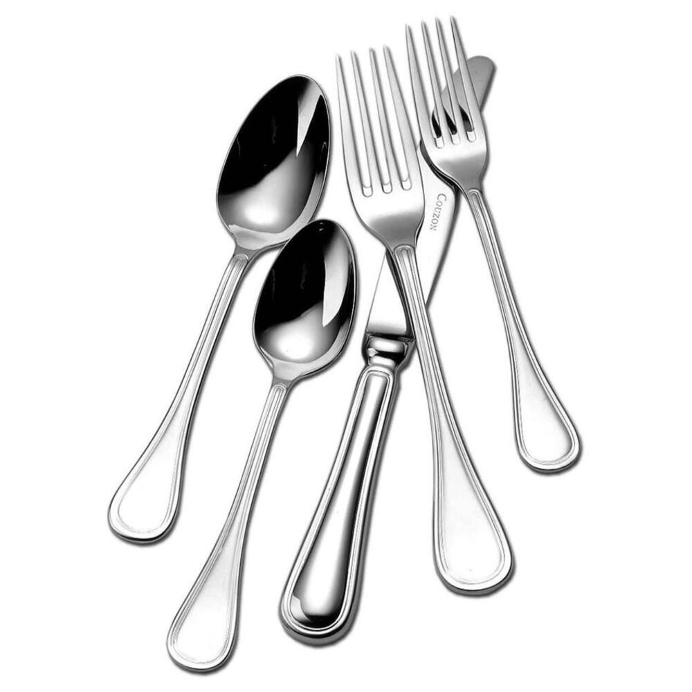 Silver Lyrique - 5 Piece Place Setting by Couzon