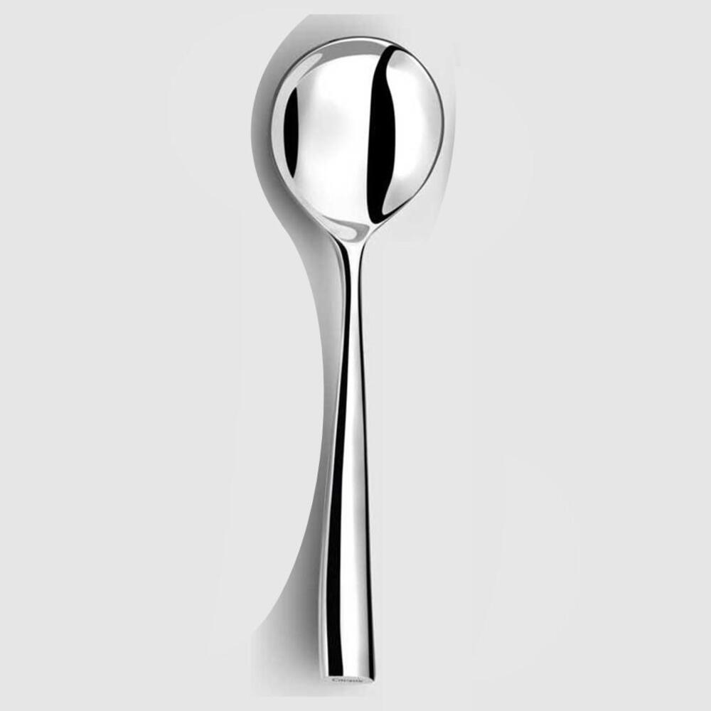 Silver Silhouette - Round Soup Spoon by Couzon