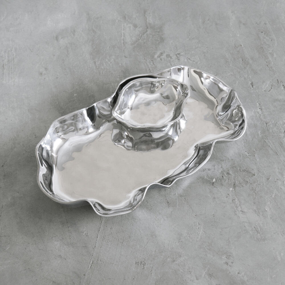 Soho Onyx Chip & Dip Bowl by Beatriz Ball