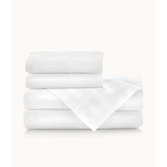 Soprano Stripe Sateen Sheet Set by Peacock Alley