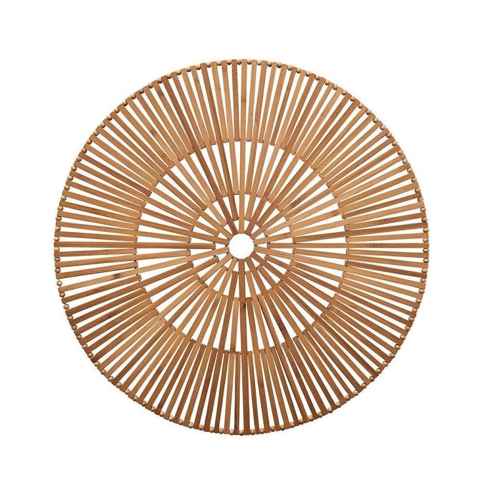 Spoke Placemat - Set of 4 Brown by Kim Seybert