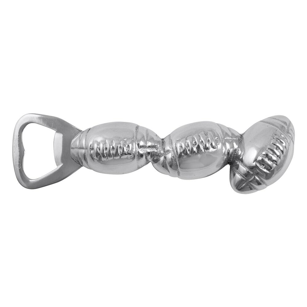 Stacked Football Bottle Opener by Mariposa