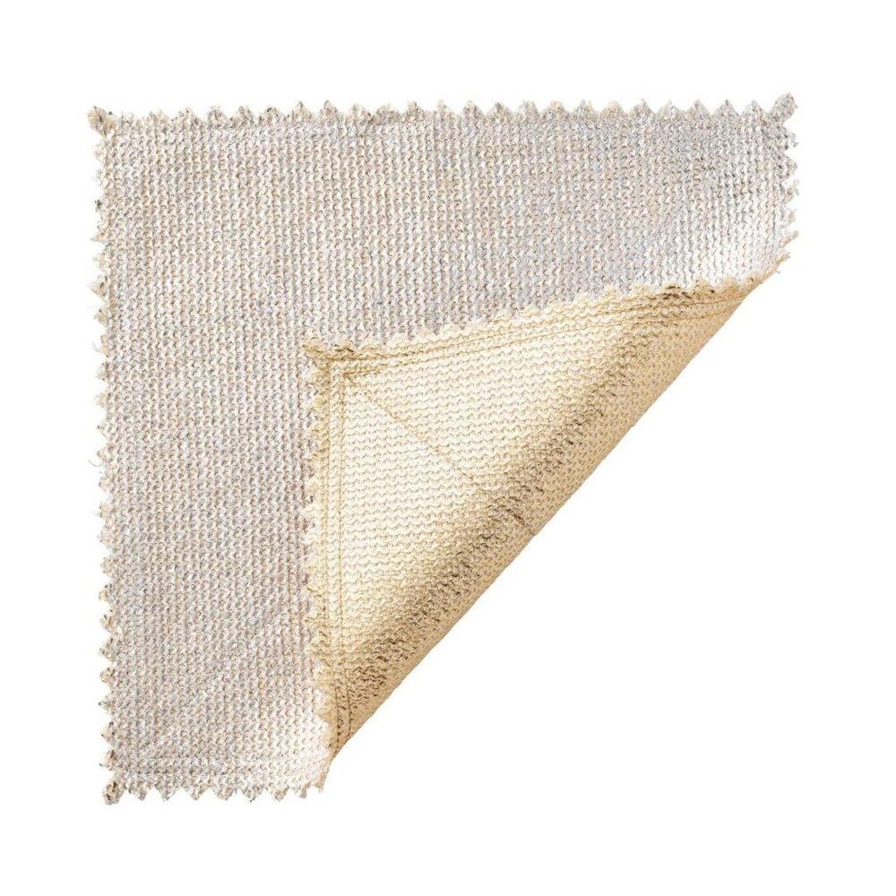 Stamped Reversible Placemat in Silver & Gold - Set of 4 by Kim Seybert