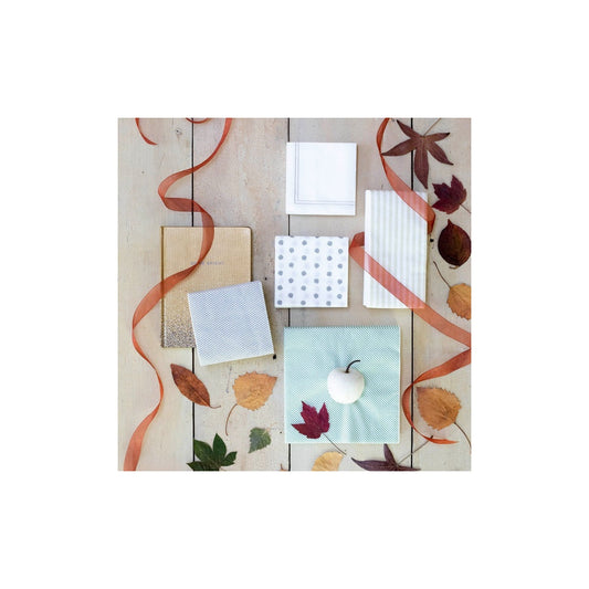 Stripe Guest Towels -Blue by Vietri 6