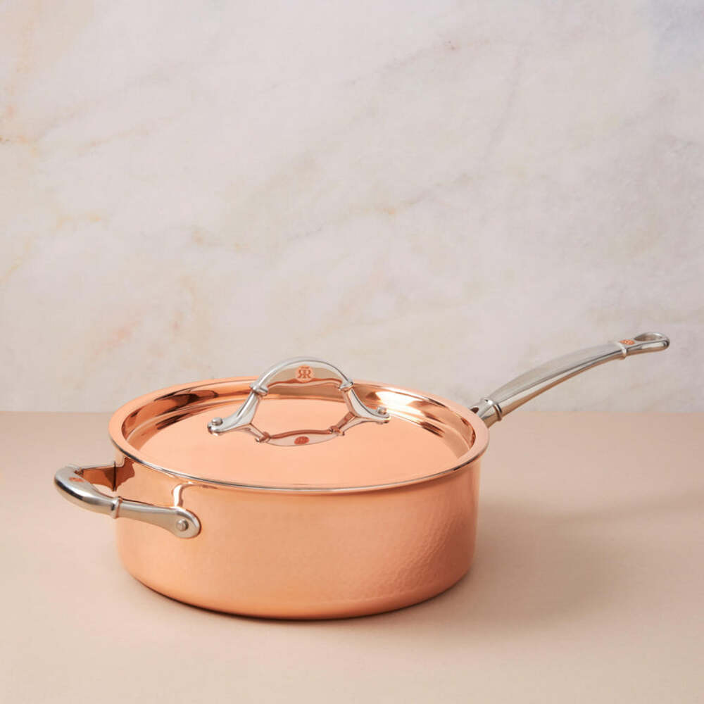 Symphonnia Cupra 4 Qt. Covered Saute w/Helper Handle by Ruffoni