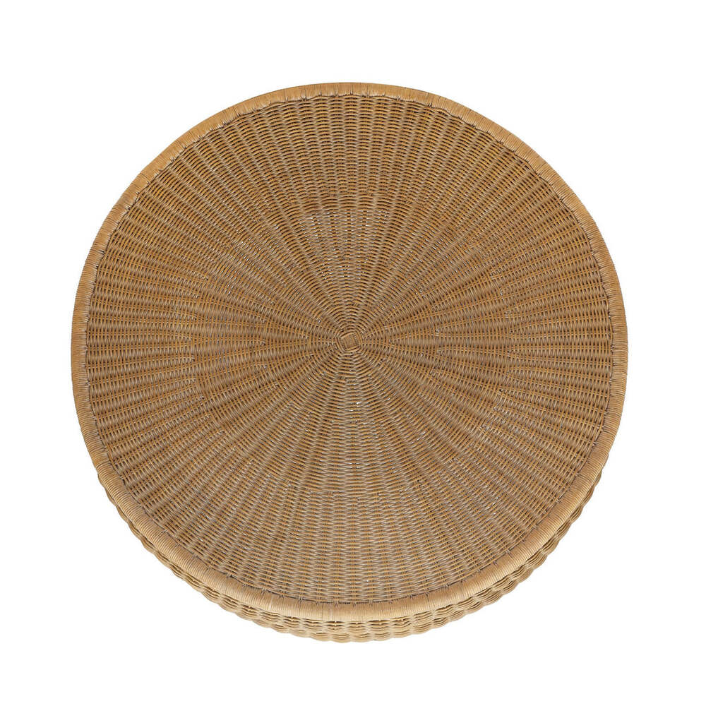 Tambour Woven Coffee Table by Bunny Williams Home 2