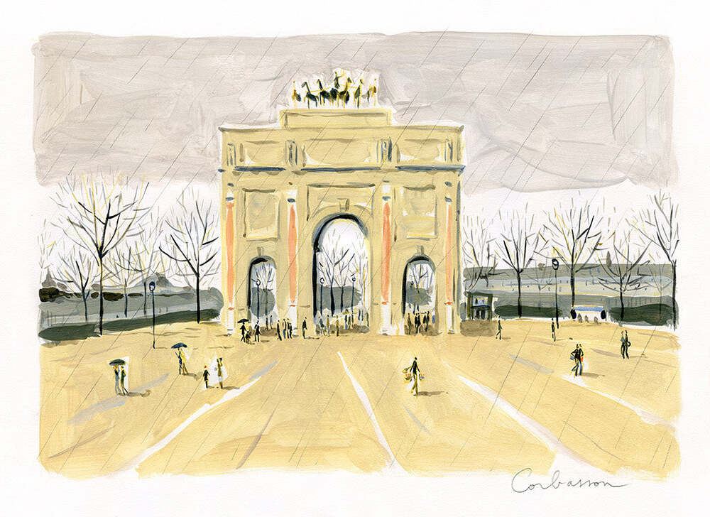 The Carrousel - Dominique Corbasson by Tiger Flower Studio Additional Image -