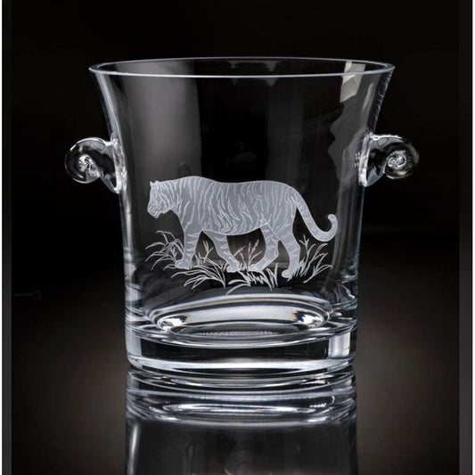 Tiger Ice Bucket Big Cats by Julie Wear