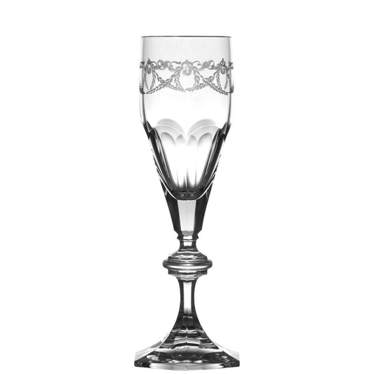 Titanic Clear Flute by Varga Crystal