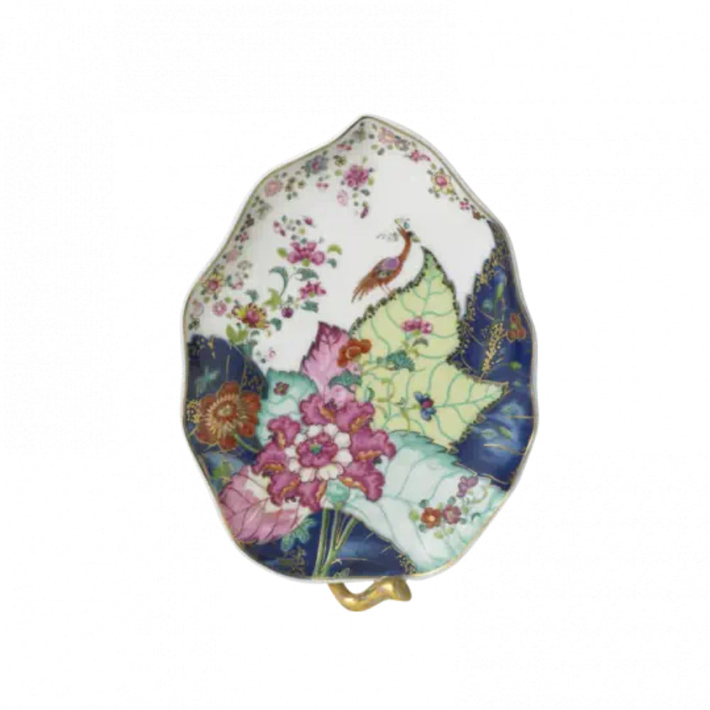 Tobacco Leaf Candy Leaf Dish by Mottahedeh