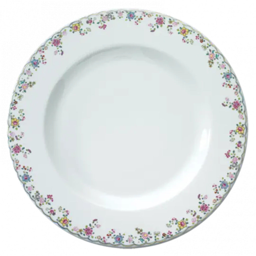 Tobacco Leaf Service Plate by Mottahedeh