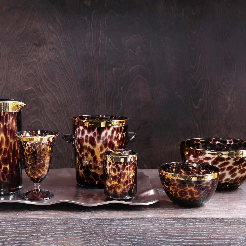 Tortoise & Gold 5.5" Bowl by Beatriz Ball 2