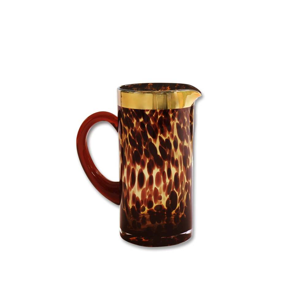 Tortoise & Gold Pitcher by Beatriz Ball 1
