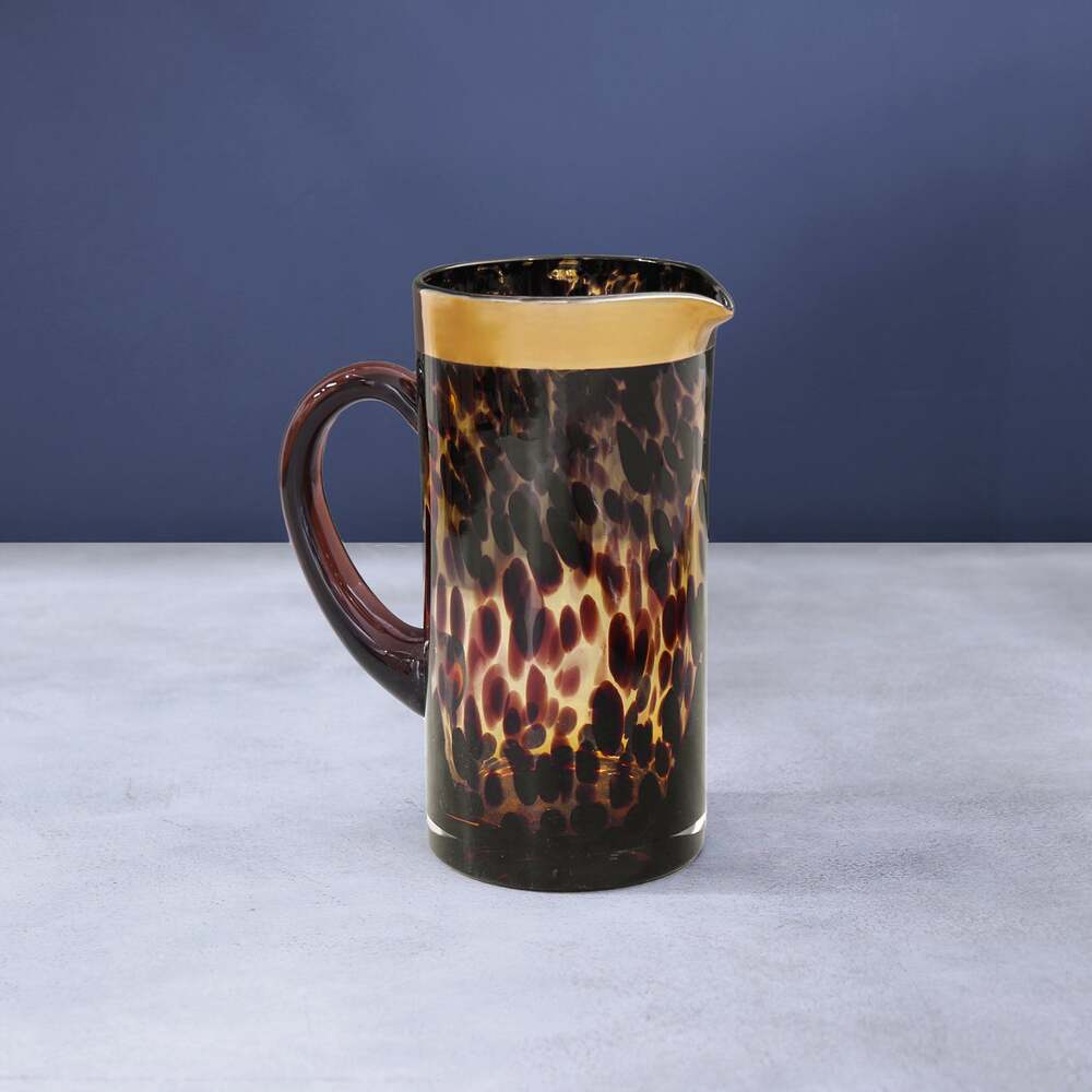 Tortoise & Gold Pitcher by Beatriz Ball