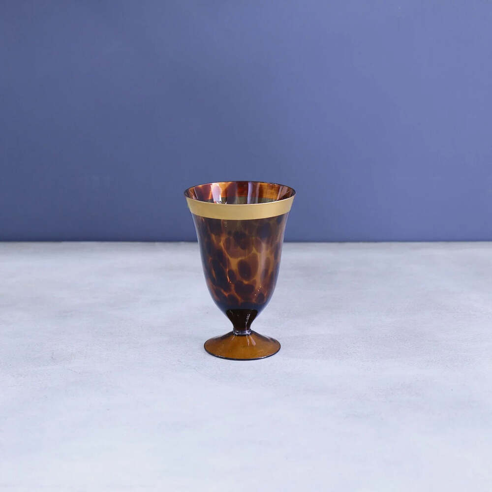 Tortoise & Gold Wine Set of 4 by Beatriz Ball 2