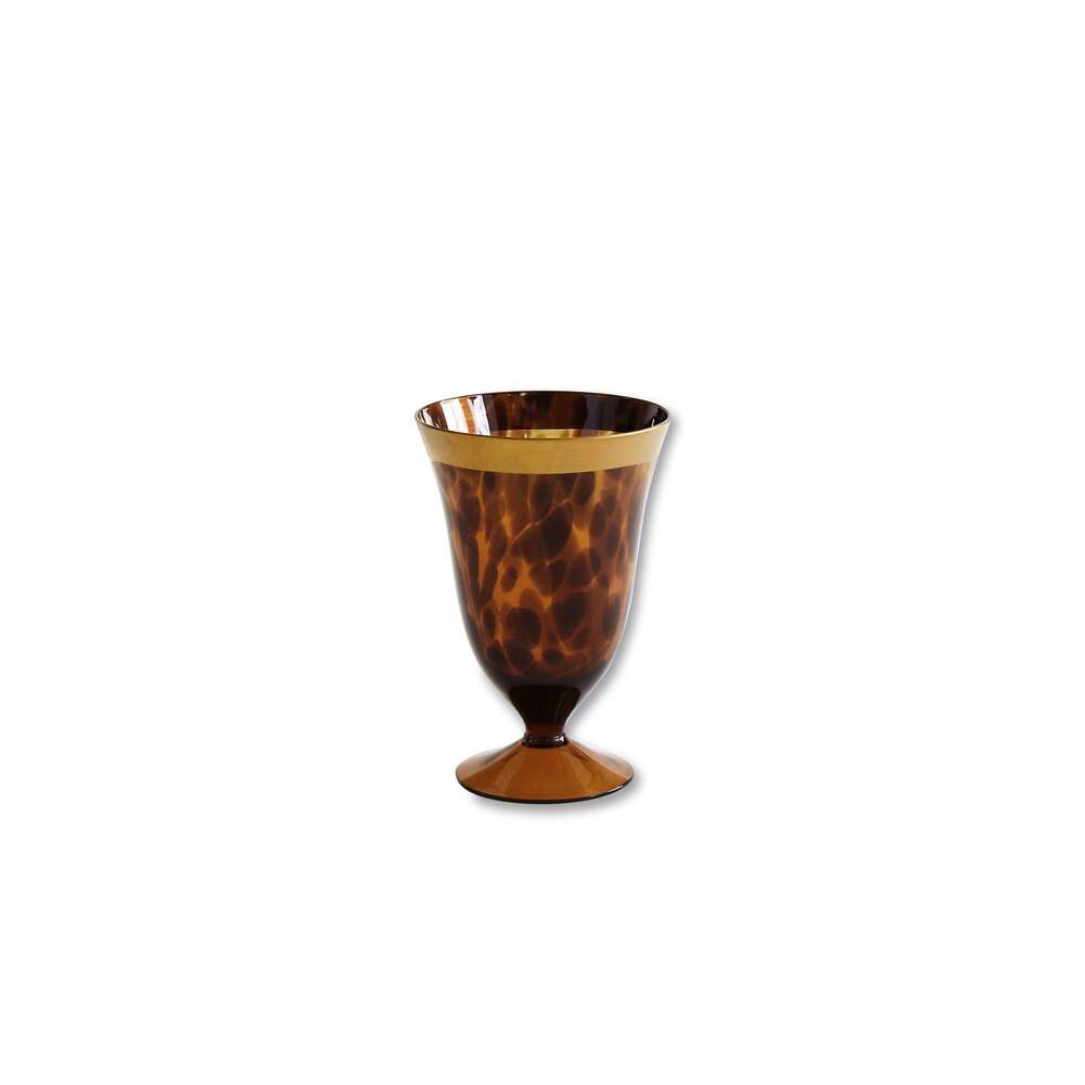 Tortoise & Gold Wine Set of 4 by Beatriz Ball 3