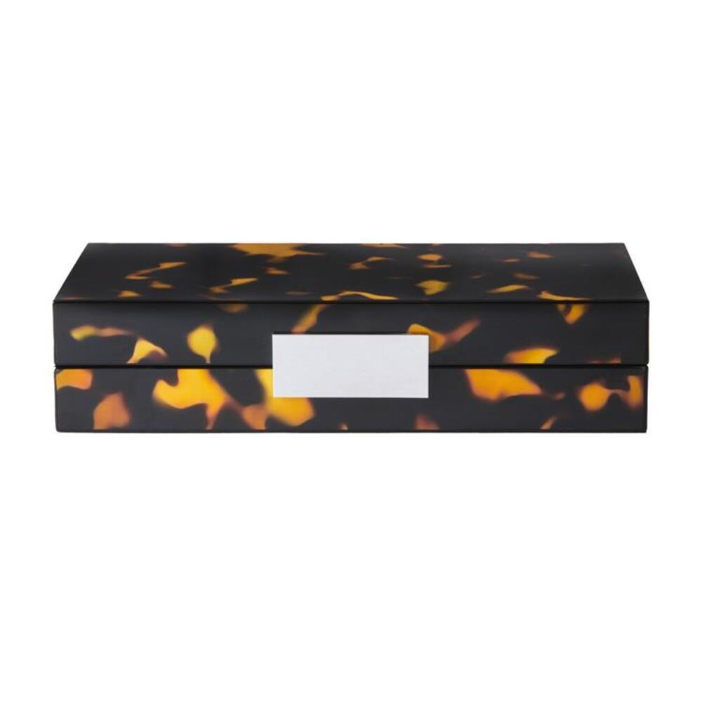 Tortoiseshell Box with Silver by Addison Ross