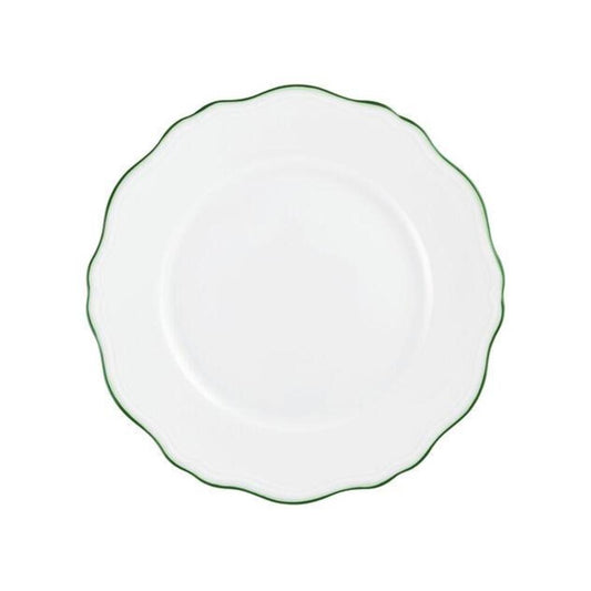 Touraine Double Green Net Dessert Plate by Raynaud