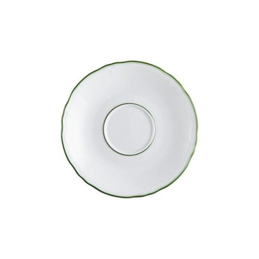 Touraine Double Green Net Saucer by Raynaud