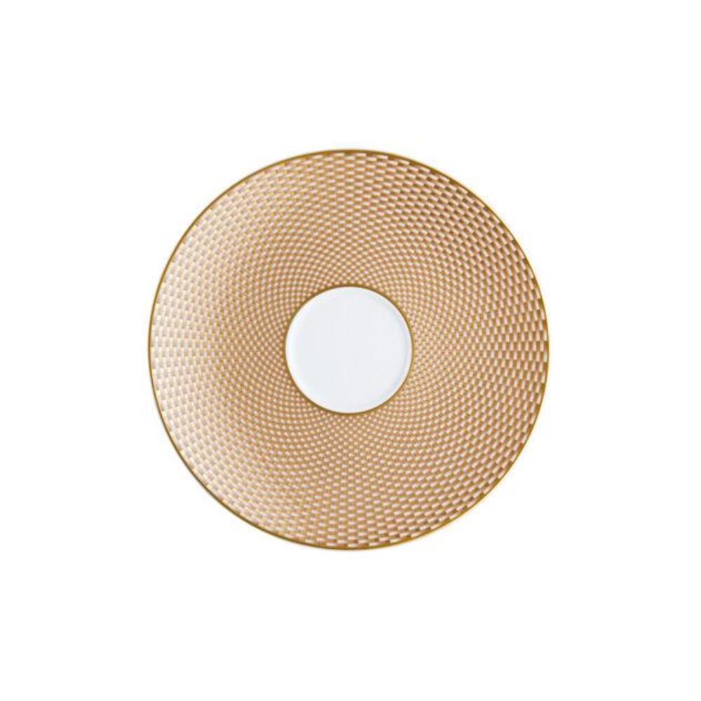 Tresor Beige Soup Cup Saucer by Raynaud