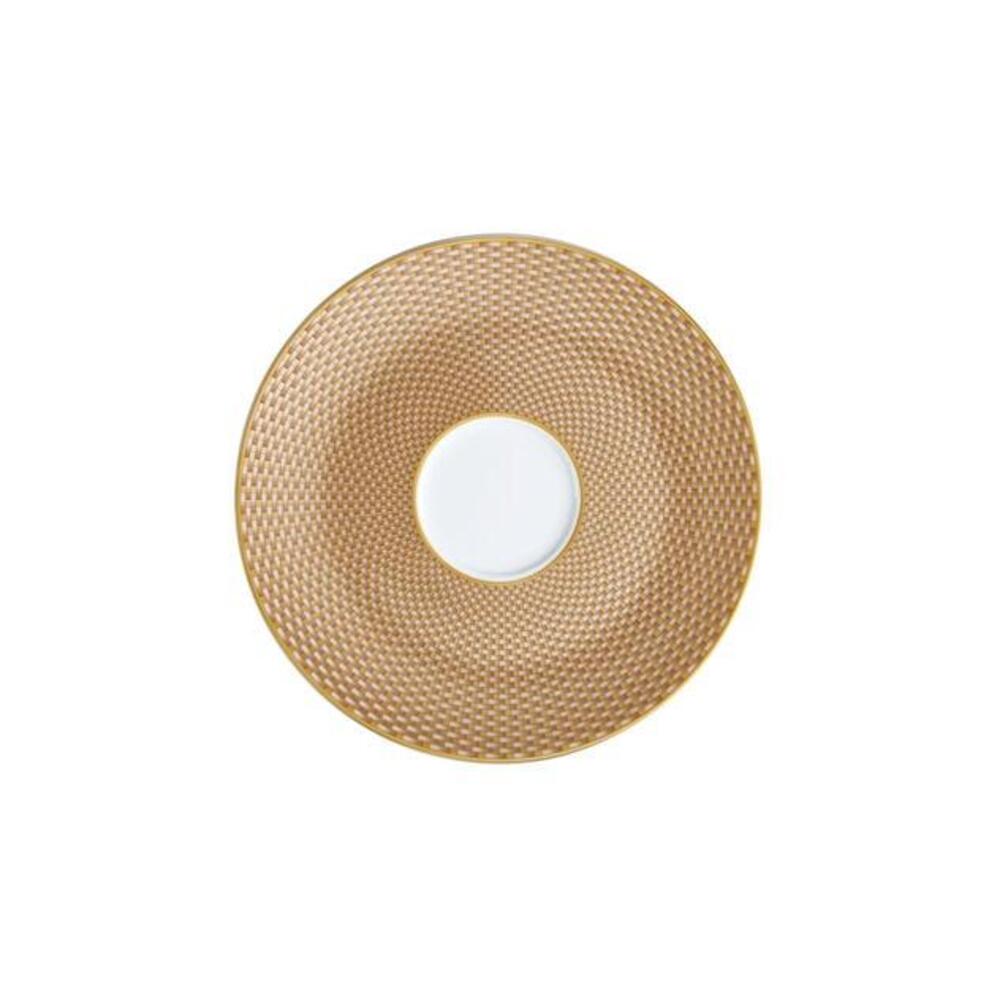 Tresor Beige Tea Saucer by Raynaud