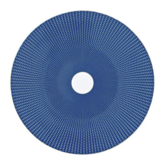 Tresor Blue Buffet Plate by Raynaud