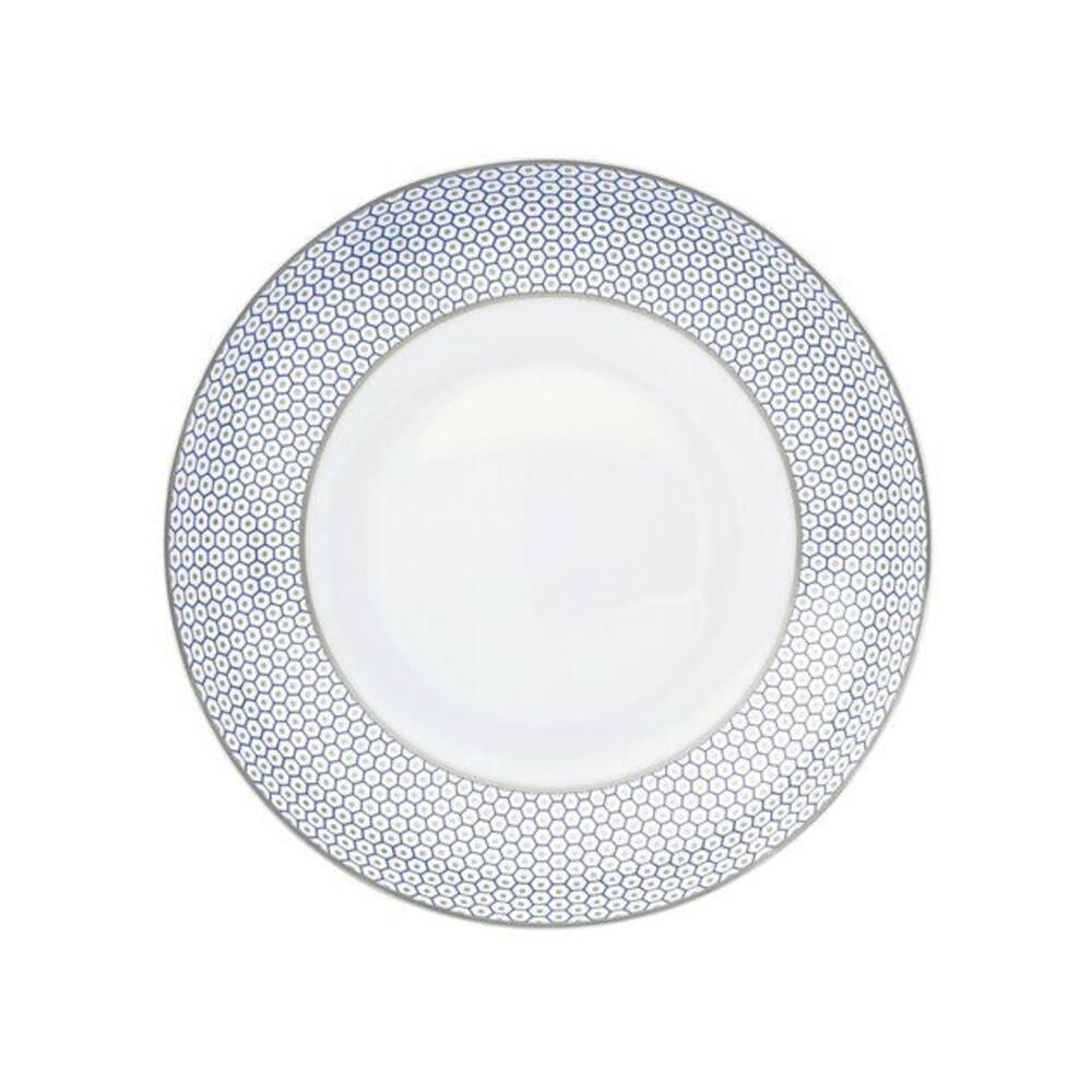 Tresor Blue Soup Plate by Raynaud