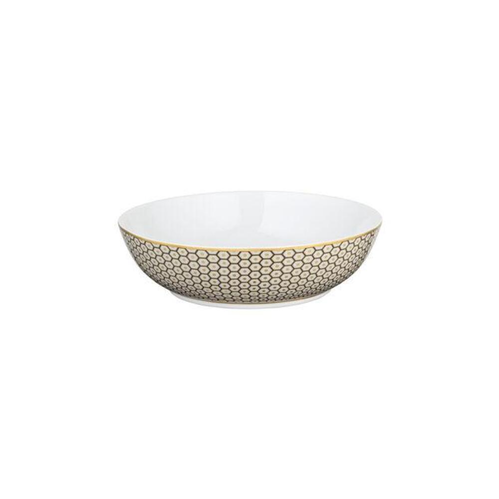 Tresor Brown Breakfast Plate Deep by Raynaud