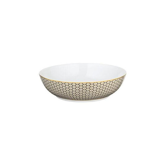 Tresor Brown Breakfast Plate Deep by Raynaud