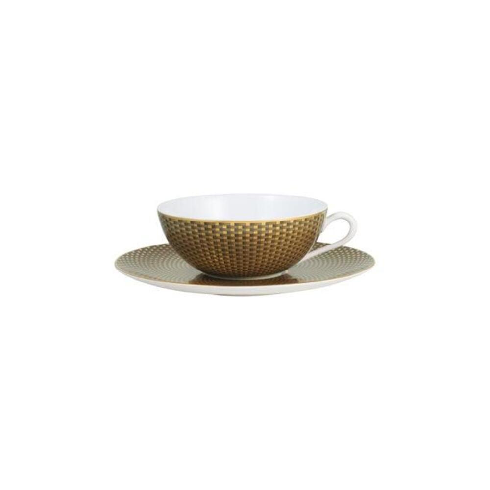 Tresor Brown Cup & Saucer Set by Raynaud
