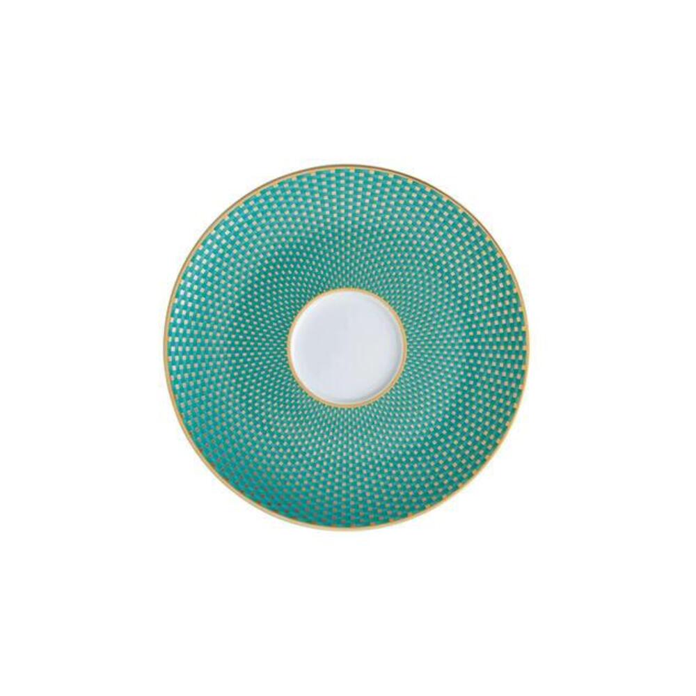 Tresor Turquoise Saucer by Raynaud