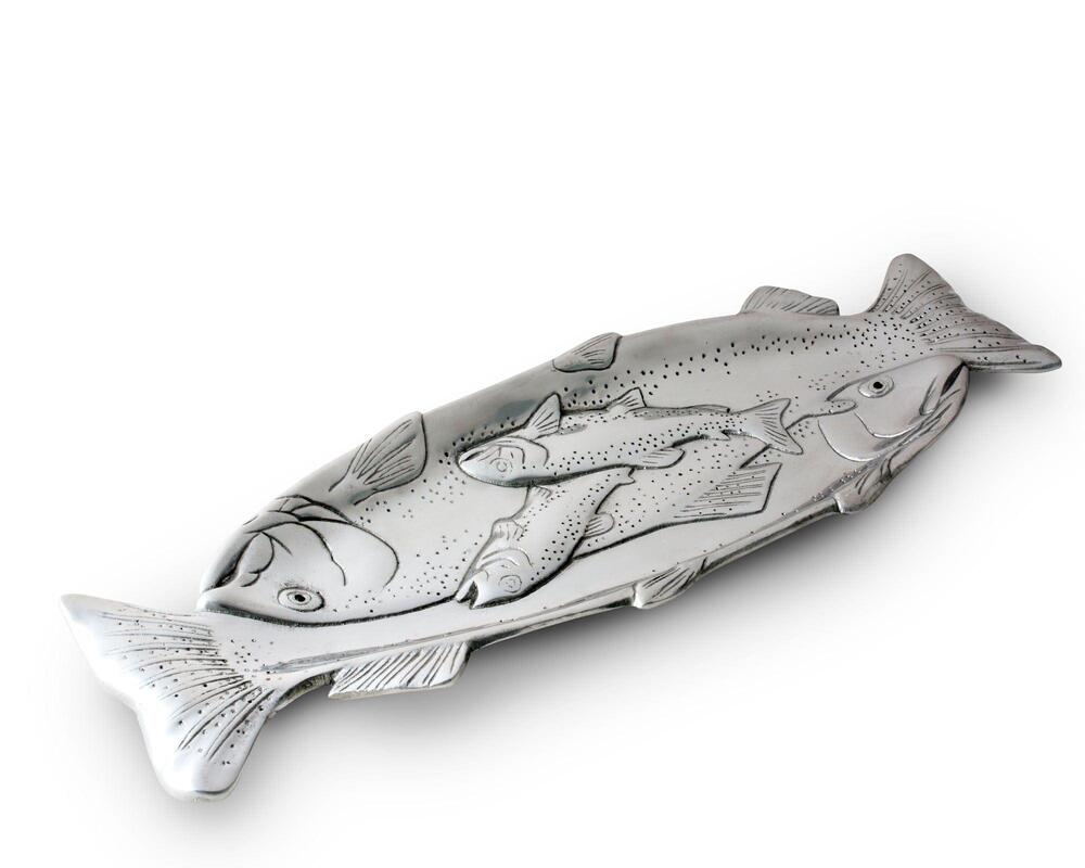 Trout Oblong Tray by Arthur Court Designs 2