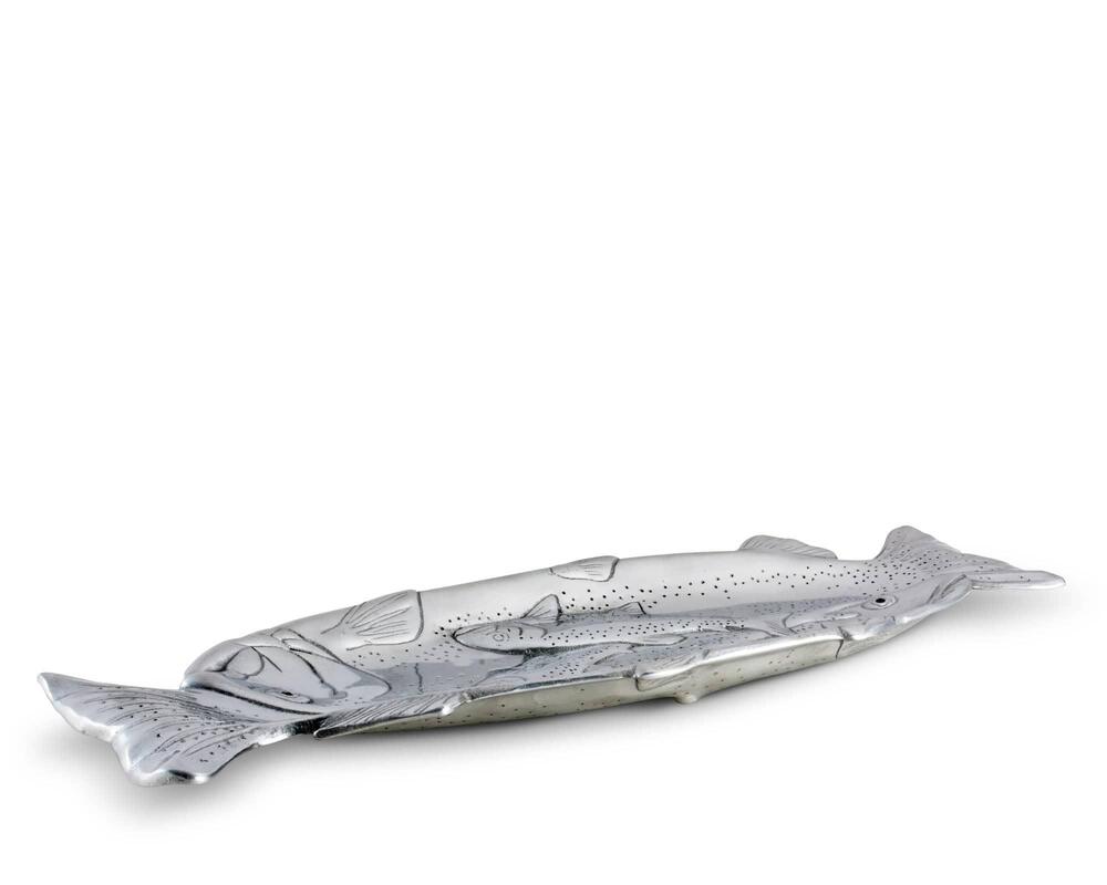 Trout Oblong Tray by Arthur Court Designs 3