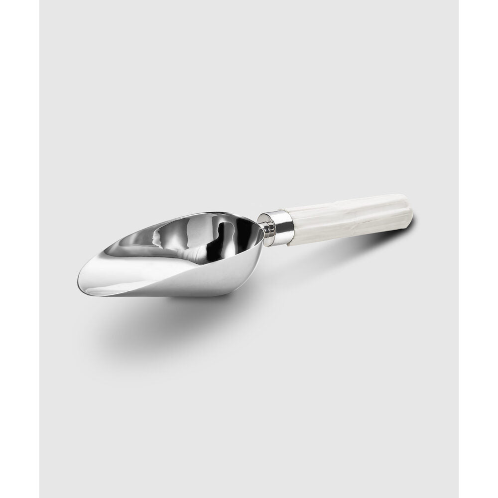 Tundra Ice Scoop with White Resin by Mary Jurek Design