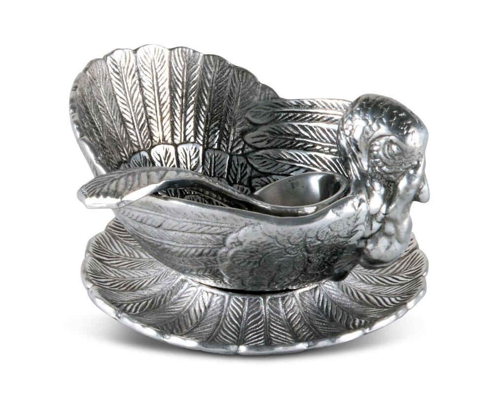 Turkey 3-Piece Condiment Set by Arthur Court Designs 1