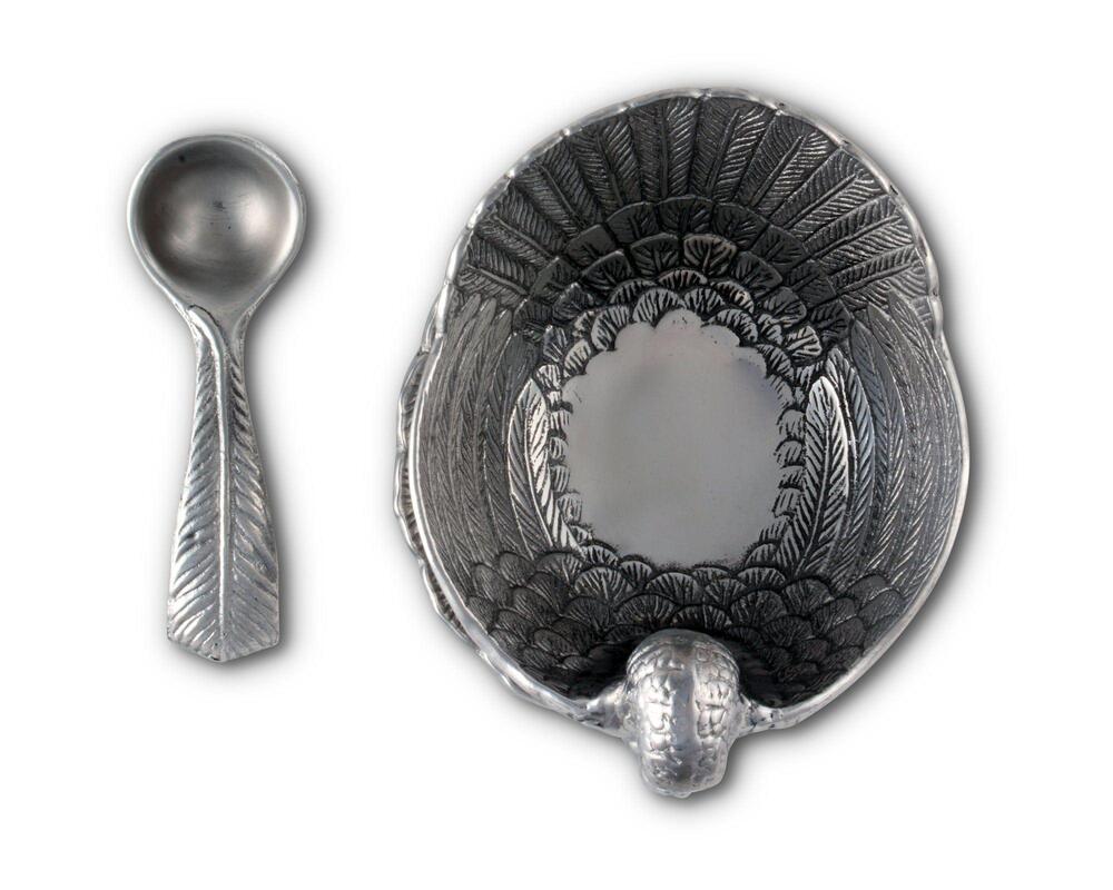 Turkey 3-Piece Condiment Set by Arthur Court Designs 6