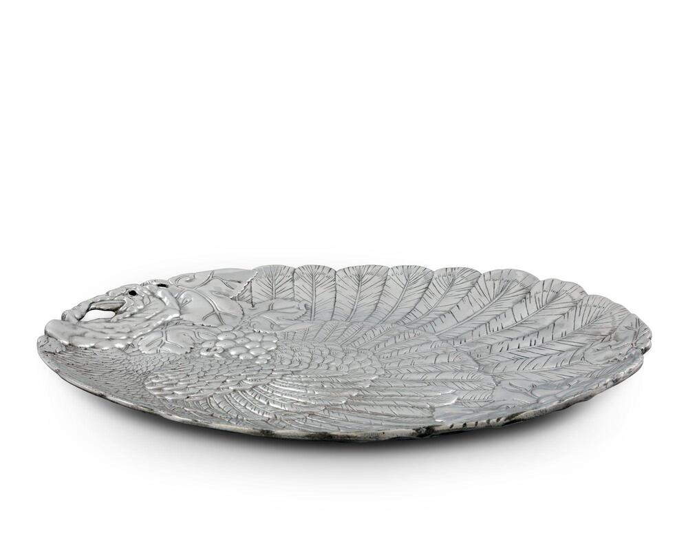 Turkey Oval Platter by Arthur Court Designs 1