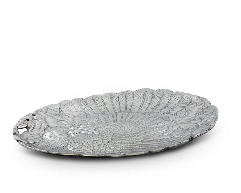 Turkey Oval Platter by Arthur Court Designs 2