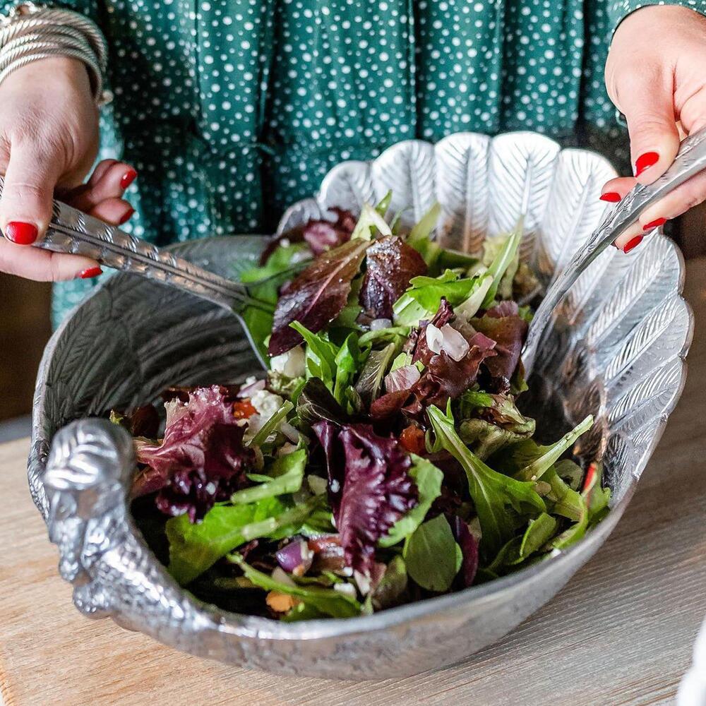 Turkey Salad Serving Bowl by Arthur Court Designs 4
