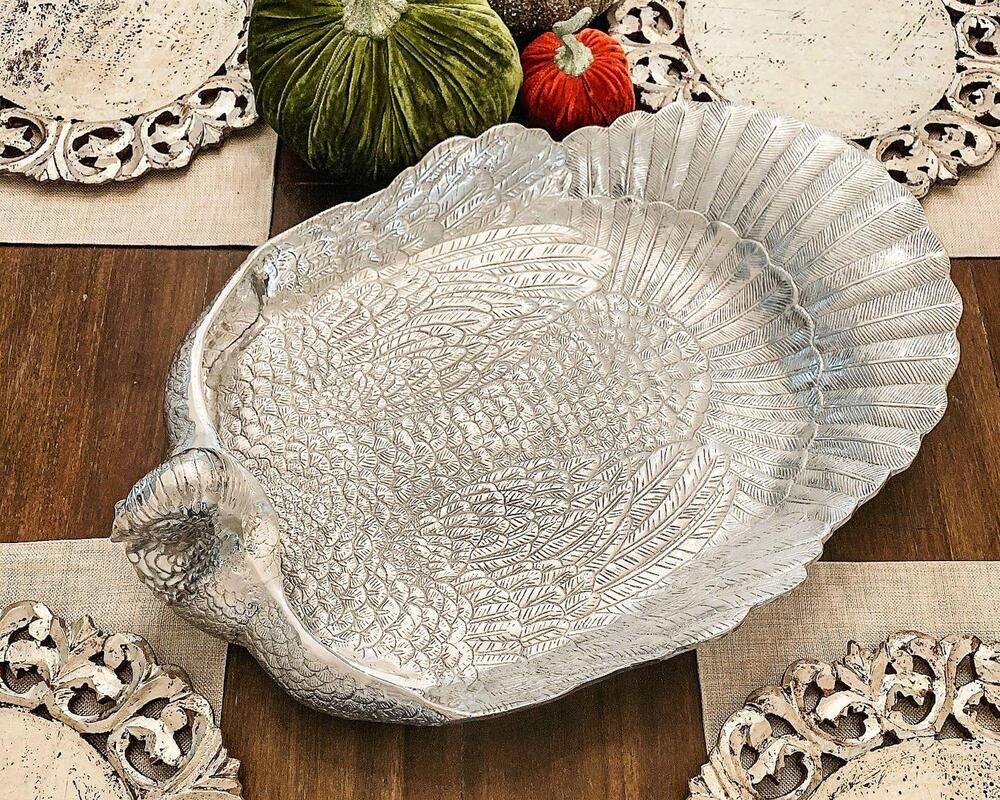 Turkey Tray Large by Arthur Court Designs 6