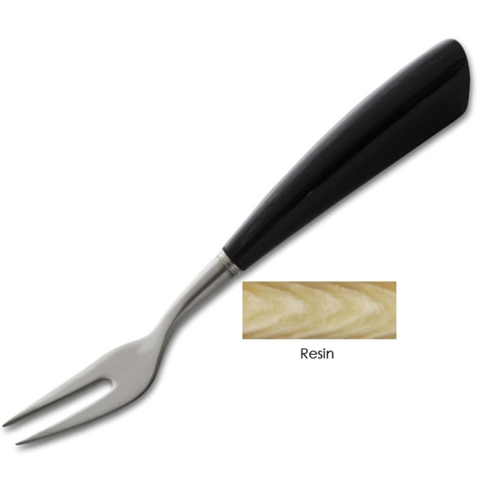 Two Tips Meat Fork with Resin Handle by Saladini