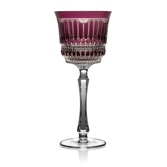Venice Amethyst Water Glass by Varga Crystal
