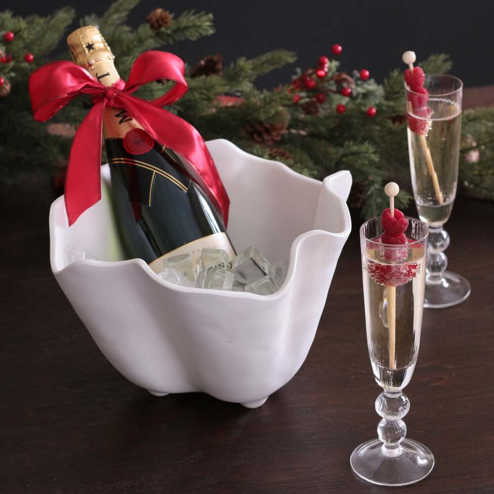 Venice Champagne Flute Set of 4 - Clear by Beatriz Ball 3