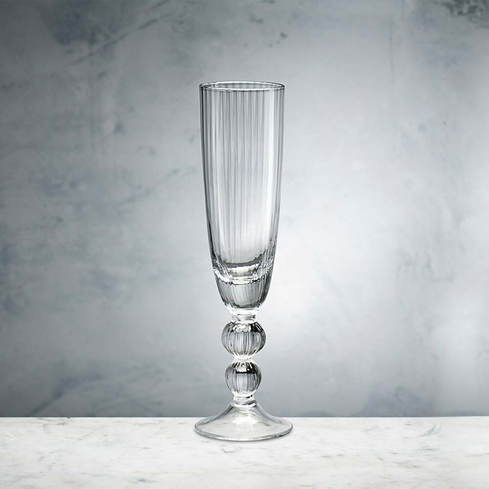 Venice Champagne Flute Set of 4 - Clear by Beatriz Ball 5