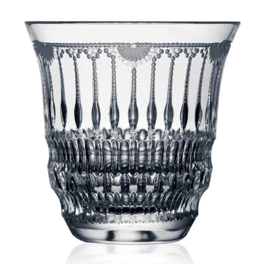 Venice Clear Double Old Fashioned Glass by Varga Crystal