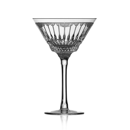 Venice Clear Martini by Varga Crystal