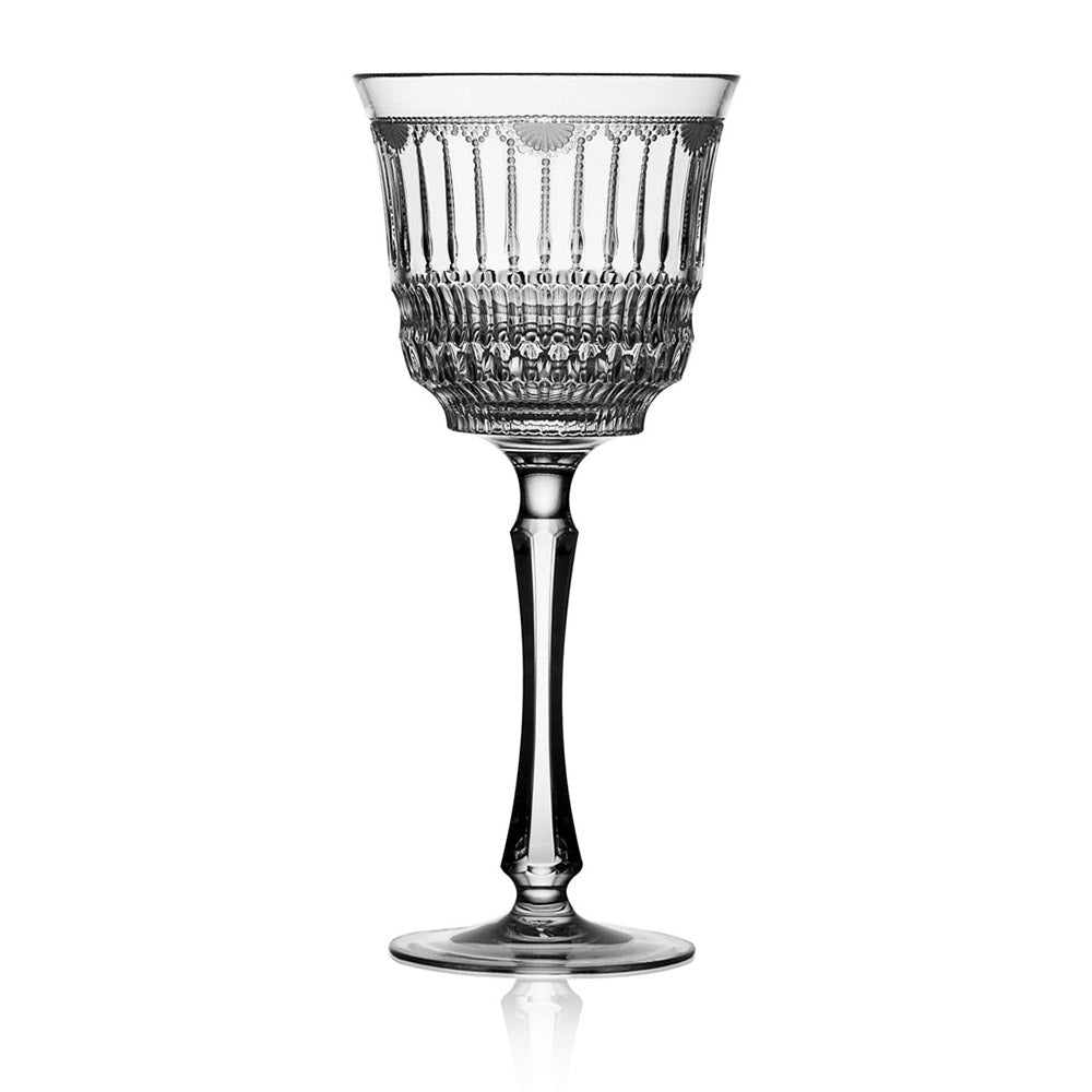 Venice Clear Water Glass by Varga Crystal